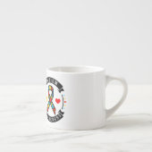 Autism Awareness-Espresso Mok (Rechts)