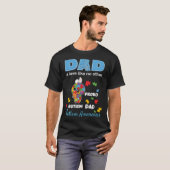 Autism Awareness Father Love Proud Autism Son Daug T-shirt (Voorkant volledig)
