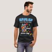 Autism Awareness Father Love Proud Autism Son Daug T-shirt (Voorkant volledig)
