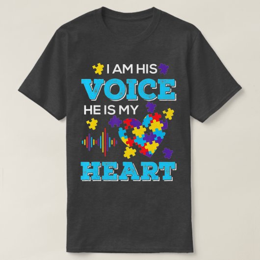 Autism Awareness geeft autisme Mam for Woman T-shirt (Design voorkant)
