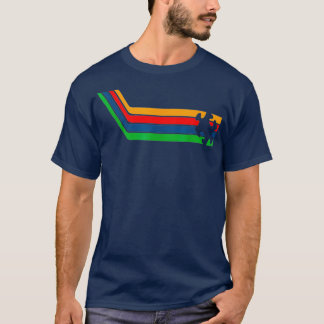 Autism Awareness Gift Retro Stripes Cute ASD of T-shirt