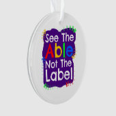 Autism Awareness Giften Ornament (voorkant)