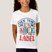 Autism Awareness Girls TShirt (Voorkant)