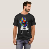 Autism Awareness Goofy Pet T-shirt (Voorkant volledig)