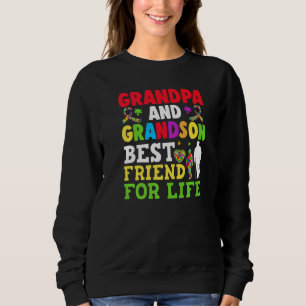 Autism Awareness Grandpa Grandson Best Friend for Trui