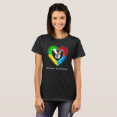 Autism Awareness Hands In Heart Puzzle Pieces_1 T-shirt (Voorkant volledig)