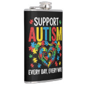 Autism awareness heupfles (Rechts)