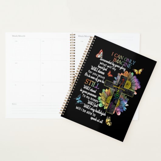 Autism Awareness I Can Only Imagine Jesus Faith Planner (Display)