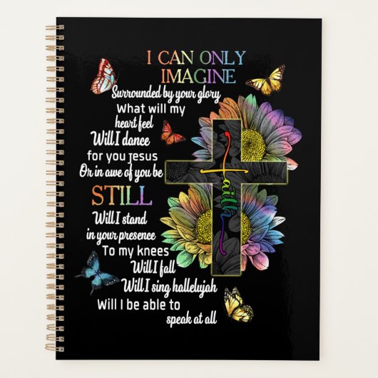 Autism Awareness I Can Only Imagine Jesus Faith Planner (Voorkant)