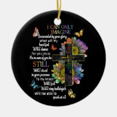 Autism Awareness I Can Only Imagine Jesus Faith T- Keramisch Ornament (Voorkant)