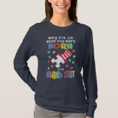 Autism Awareness Inspirerend Gezegde Why fit in T-shirt (Voorkant)