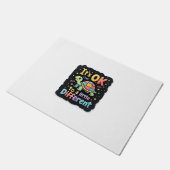 Autism Awareness It's Ok To Be A Little Different  Deurmat (Schuin)