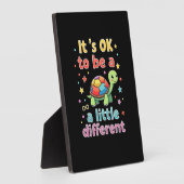 Autism Awareness It's Ok To Be A Little Different Fotoplaat (Zijkant)