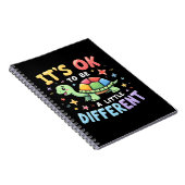 Autism Awareness It's Ok To Be A Little Different Notitieboek (Rechterzijde)