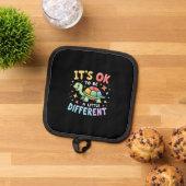 Autism Awareness It's Ok To Be A Little Different  Pannenlap (Top down)