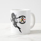 Autism Awareness Jumbo Mok (Voorkant rechts)