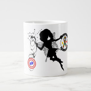 Autism Awareness Jumbo Mok