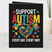 Autism awareness kaart (Achterkant)