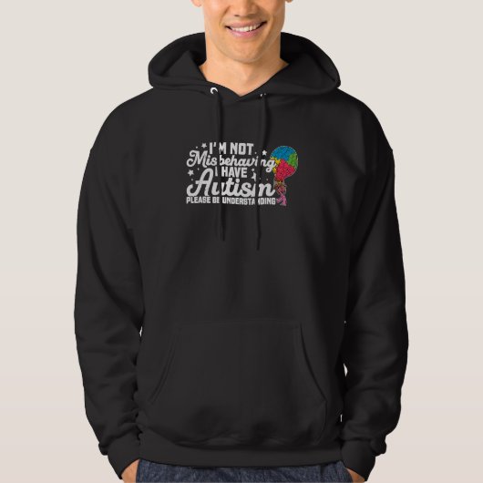 Autism Awareness Kids Autistic Support Tolerance   Hoodie (Voorkant)