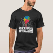 Autism Awareness Kids Autistic Support Tolerance T-shirt (Voorkant)