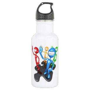 Autism Awareness Liberty Bottle Waterfles