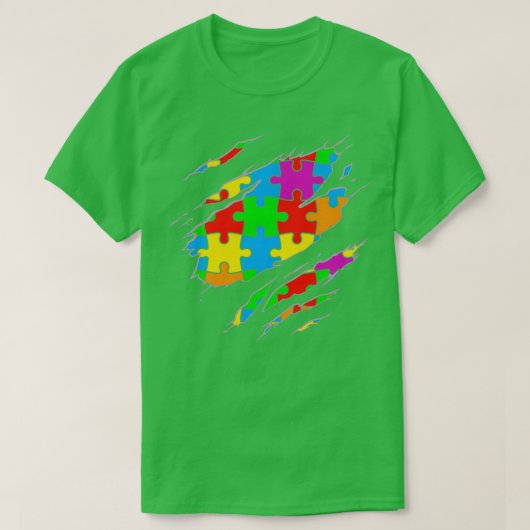 Autism Awareness Maand 1 T-shirt (Design voorkant)
