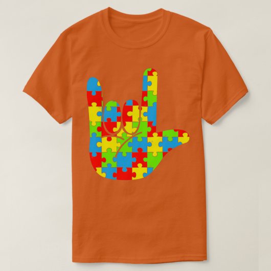 Autism Awareness Maand 4 T-shirt (Design voorkant)