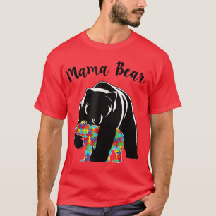 Autism Awareness Mama Beer Autism Ma 69 T-shirt