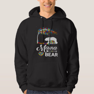 Autism Awareness Mama Beer Support Autistic Autism Hoodie