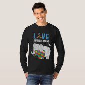 Autism Awareness Mom Love Autistic Son Daughter Mo T-shirt (Voorkant volledig)