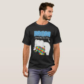 Autism Awareness Mom Love Proud Autistic Son Daugh T-shirt (Voorkant volledig)