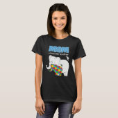 Autism Awareness Mom Love Proud Autistic Son Daugh T-shirt (Voorkant volledig)