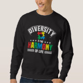 Autism Awareness Month Diversity Is The Harmony Of Trui (Voorkant)
