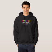 Autism Awareness Month Family Matching Cute Autism Hoodie (Voorkant volledig)