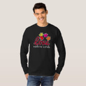 Autism Awareness Month Valentine Day Love Needs No T-shirt (Voorkant volledig)