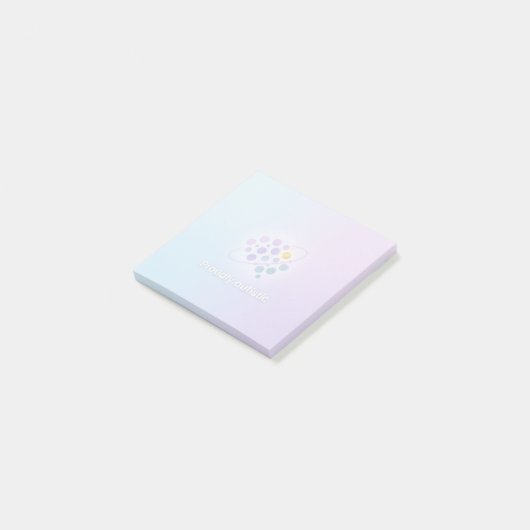 Autism Awareness Office School | Proudly Autistic  Post-it® Notes (Schuin)