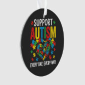 Autism awareness ornament (voorkant)