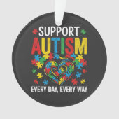 Autism awareness ornament (voorkant)