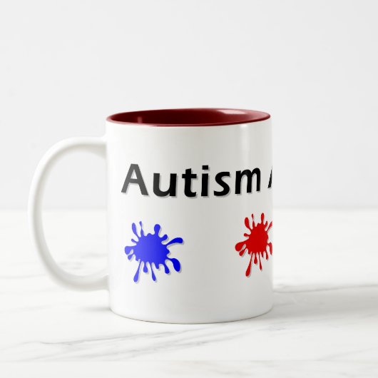 Autism Awareness Paint Mok (Links)
