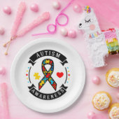 Autism Awareness Paper Bord (Feest)