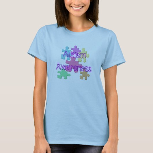 Autism Awareness Pastel T-shirt (Voorkant)