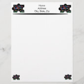 Autism Awareness Piece Letter Head Persoonlijk Briefhoofd (Voorkant)