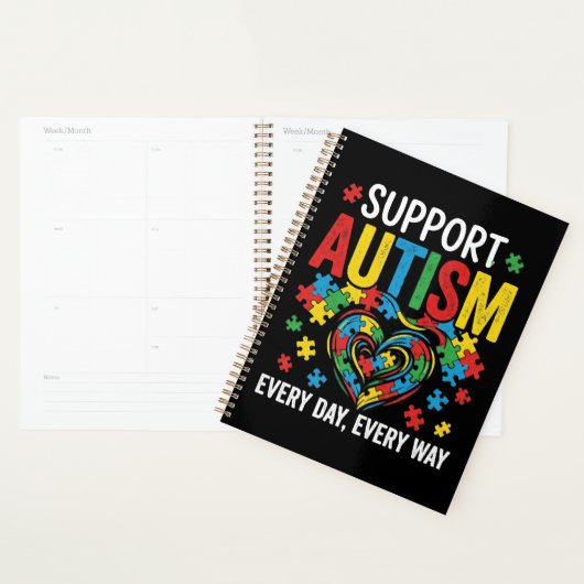Autism awareness planner (Display)