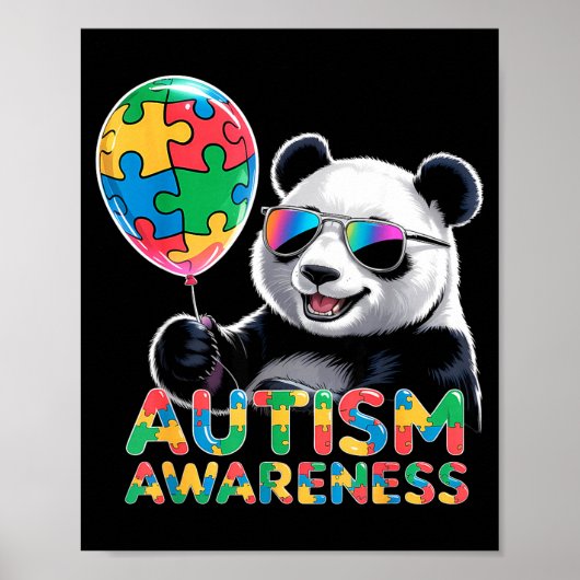Autism awareness  poster (Voorkant)