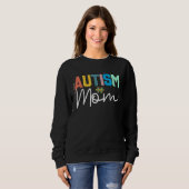 Autism Awareness Proud Autism Mom Trui (Voorkant volledig)