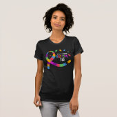 Autism Awareness Proud Tia Autistic Hippo Lover T-shirt (Voorkant volledig)