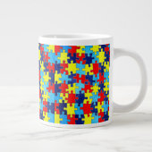 Autism Awareness-Puzzle by Shirley Taylor Grote Koffiekop (Rechts)