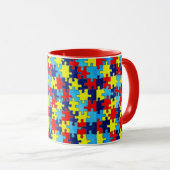 Autism Awareness-Puzzle by Shirley Taylor Mok (Voorkant rechts)