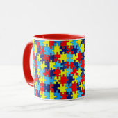 Autism Awareness-Puzzle by Shirley Taylor Mok (Voorkant links)
