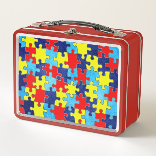 Autism Awareness-Puzzle door Shirley Taylor (Voorkant)